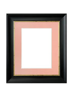 Scandi Black Crackle Frame