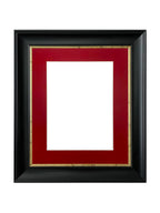 Scandi Black Crackle Frame