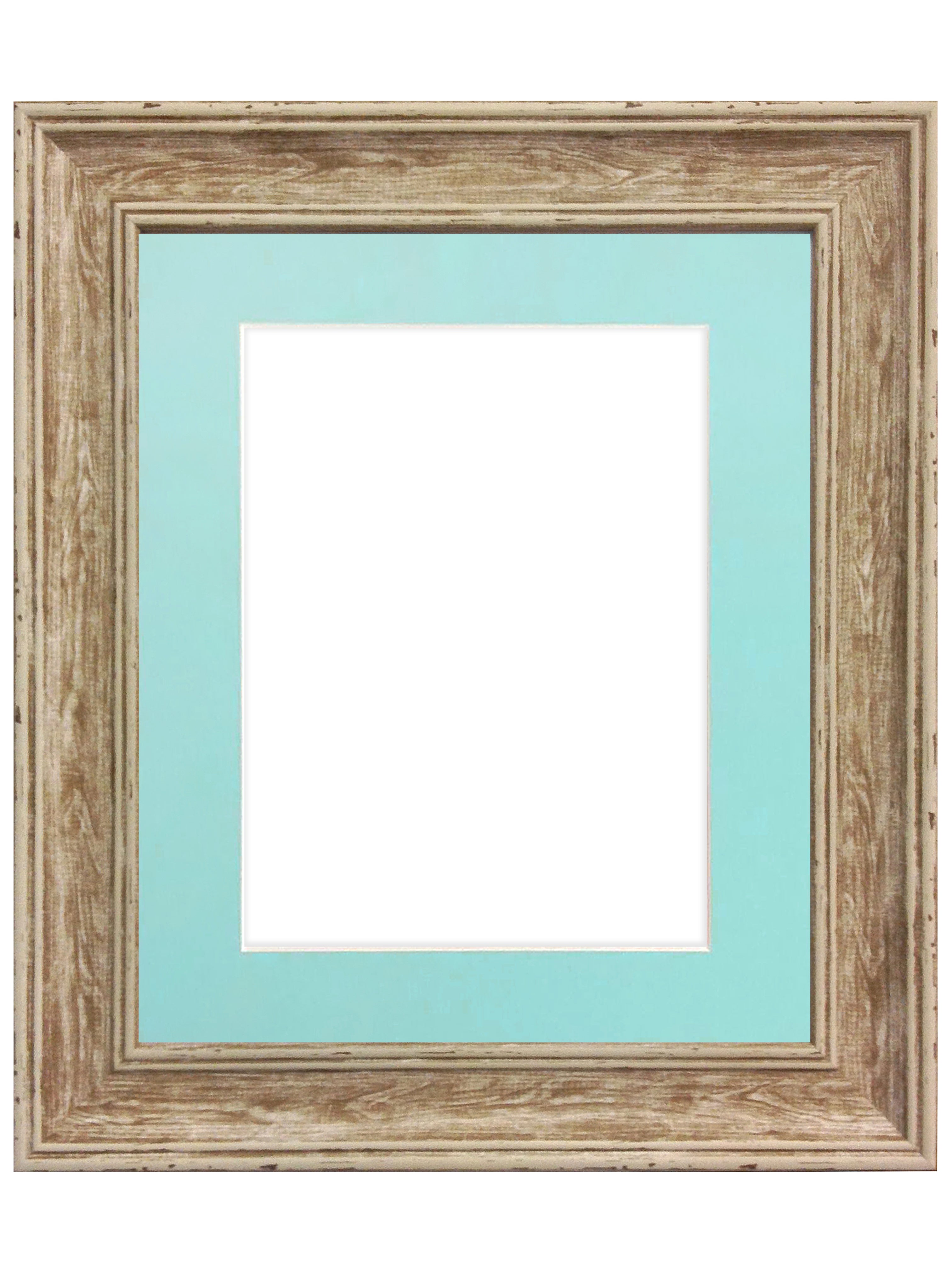 Scandi Distressed Wood Frame