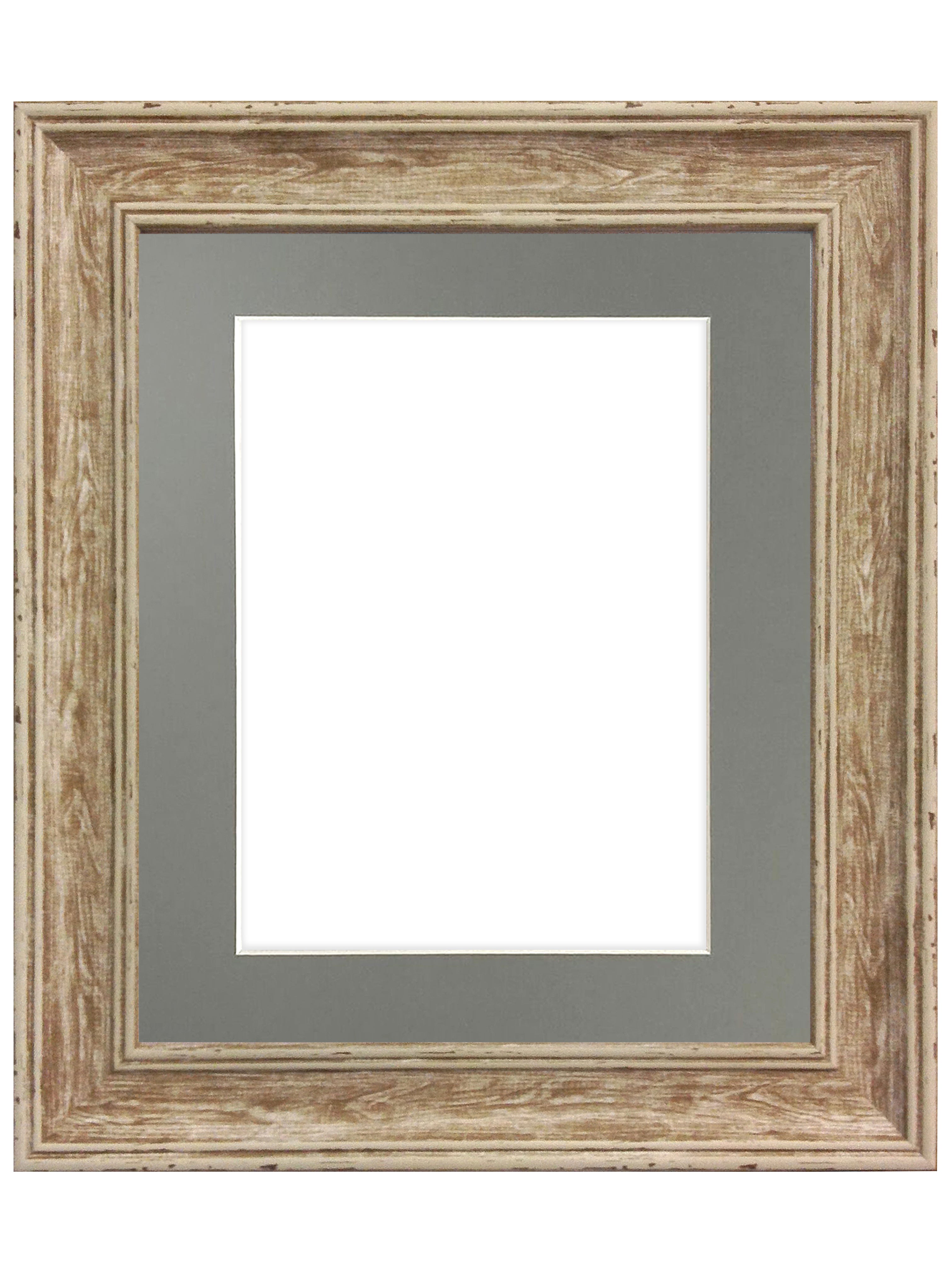 Scandi Distressed Wood Frame