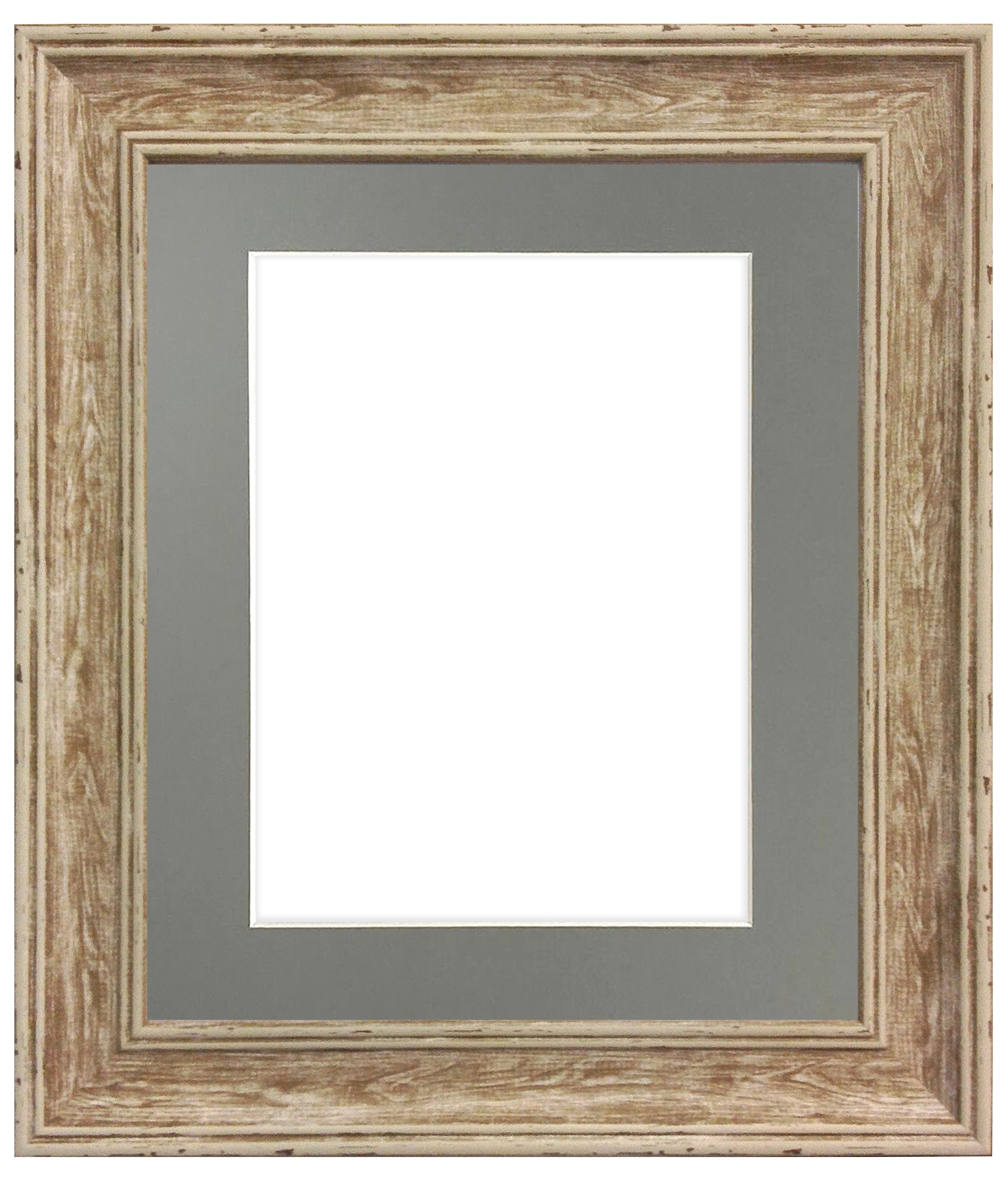 Scandi Distressed Wood Frame