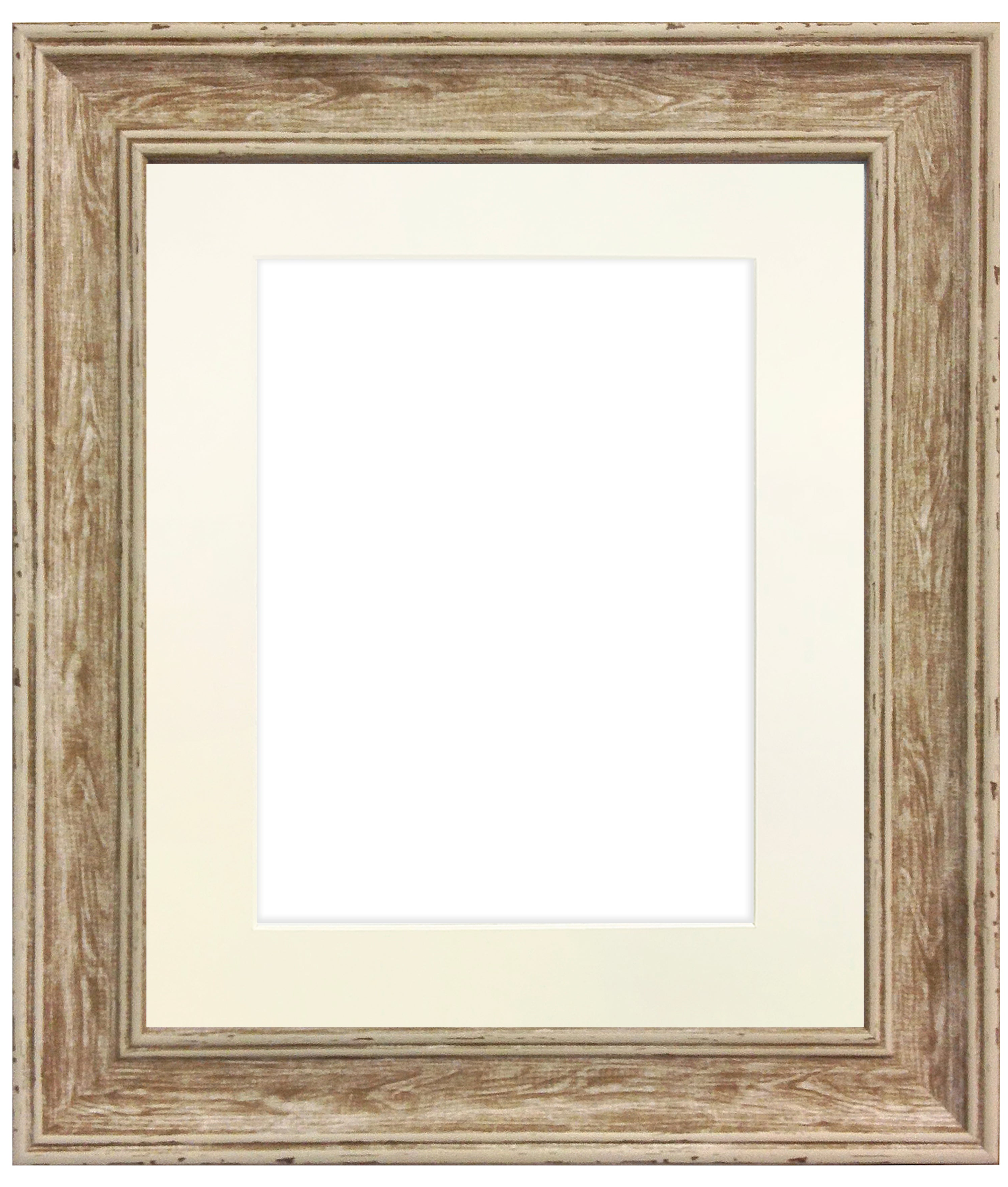 Scandi Distressed Wood Frame