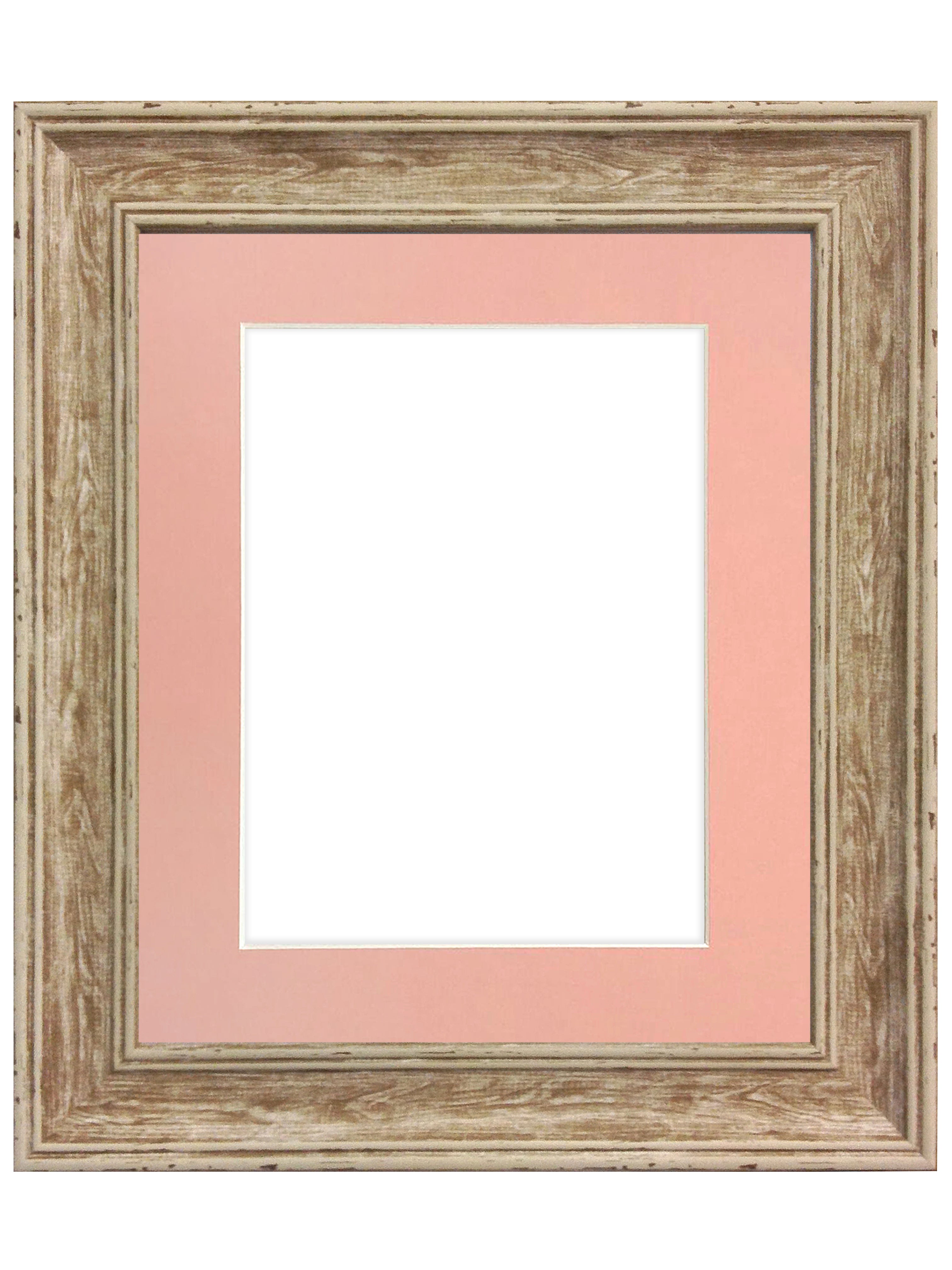 Scandi Distressed Wood Frame