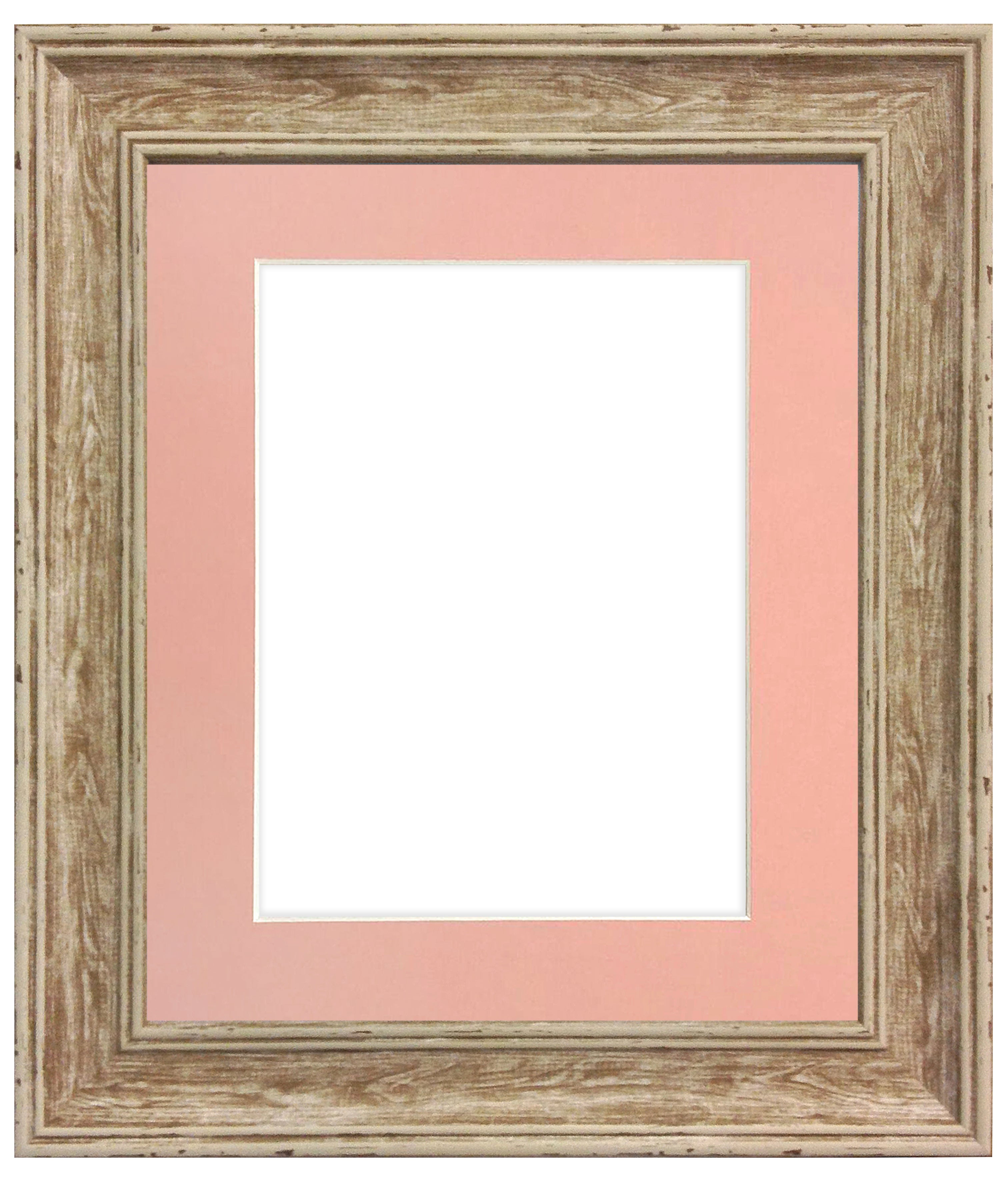 Scandi Distressed Wood Frame