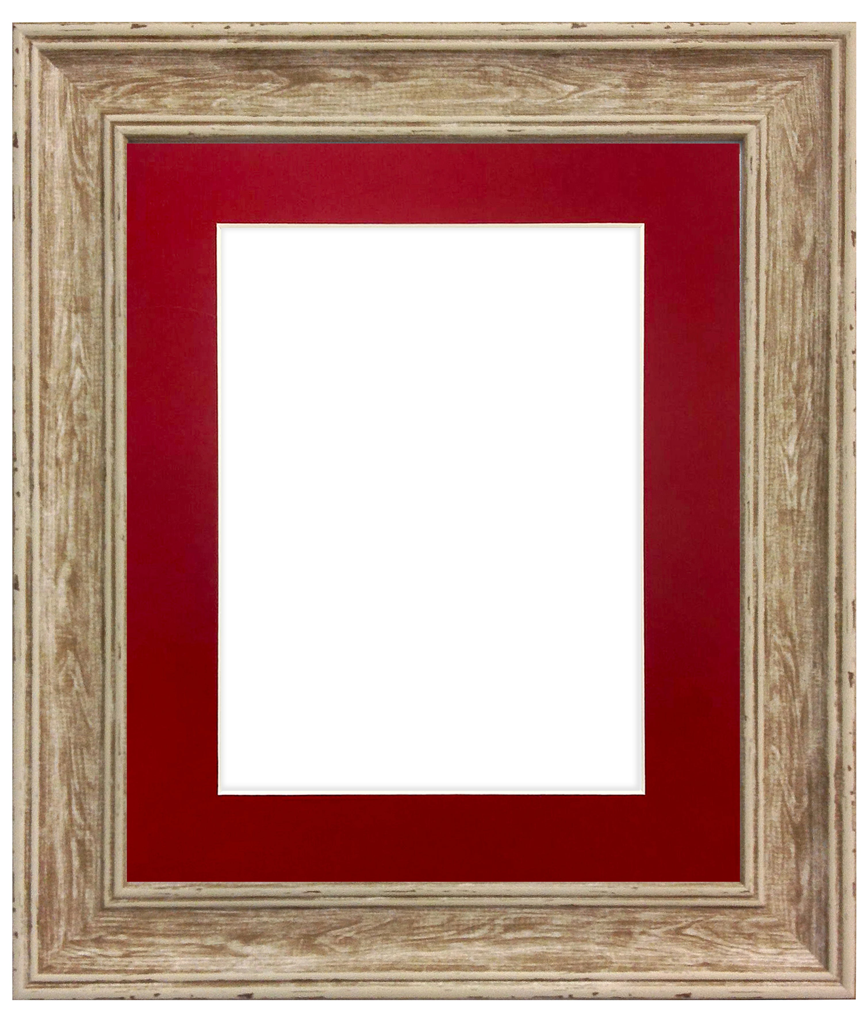 Scandi Distressed Wood Frame