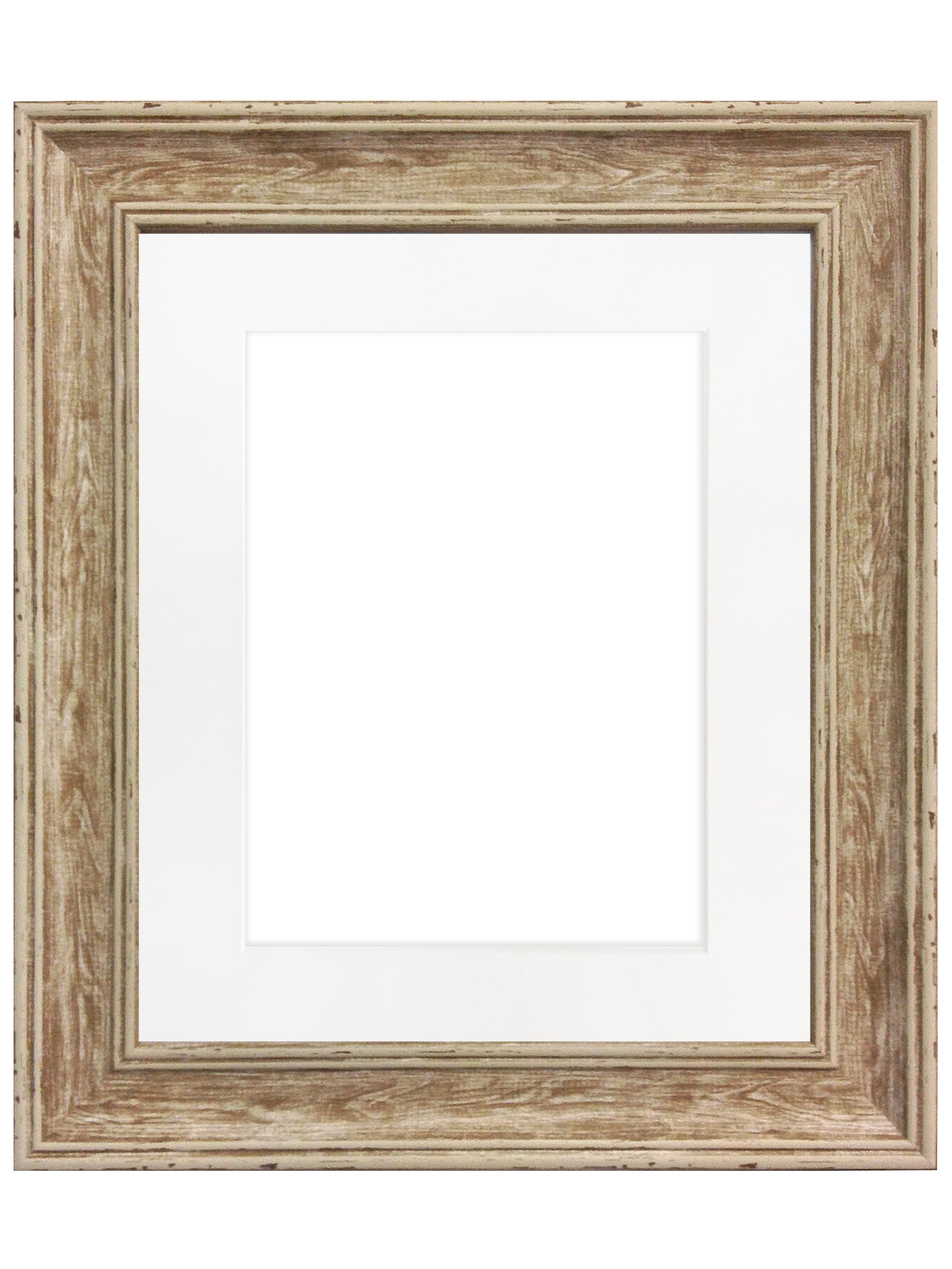 Scandi Distressed Wood Frame