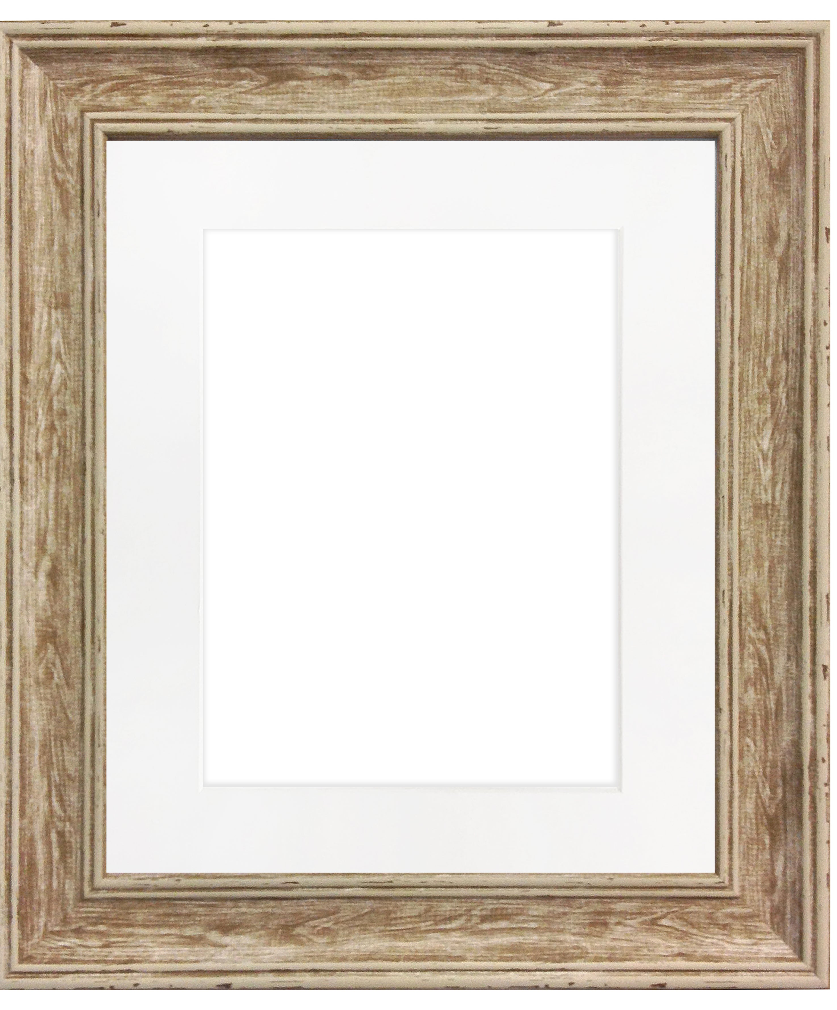 Scandi Distressed Wood Frame