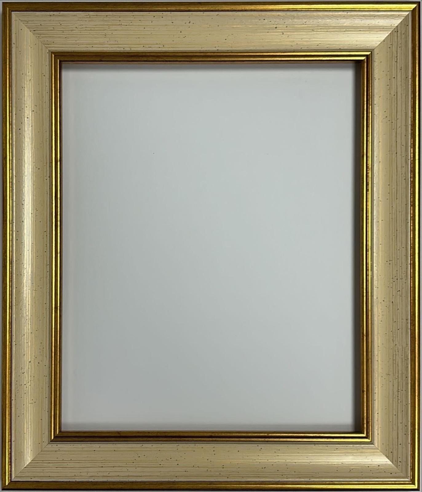 Scandi Cream and Gold Frame
