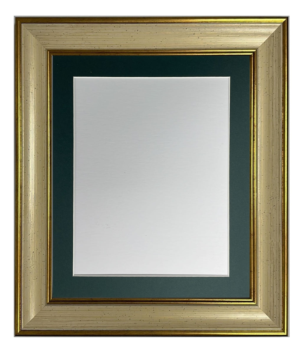 Scandi Cream and Gold Frame