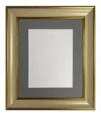 Scandi Cream and Gold Frame