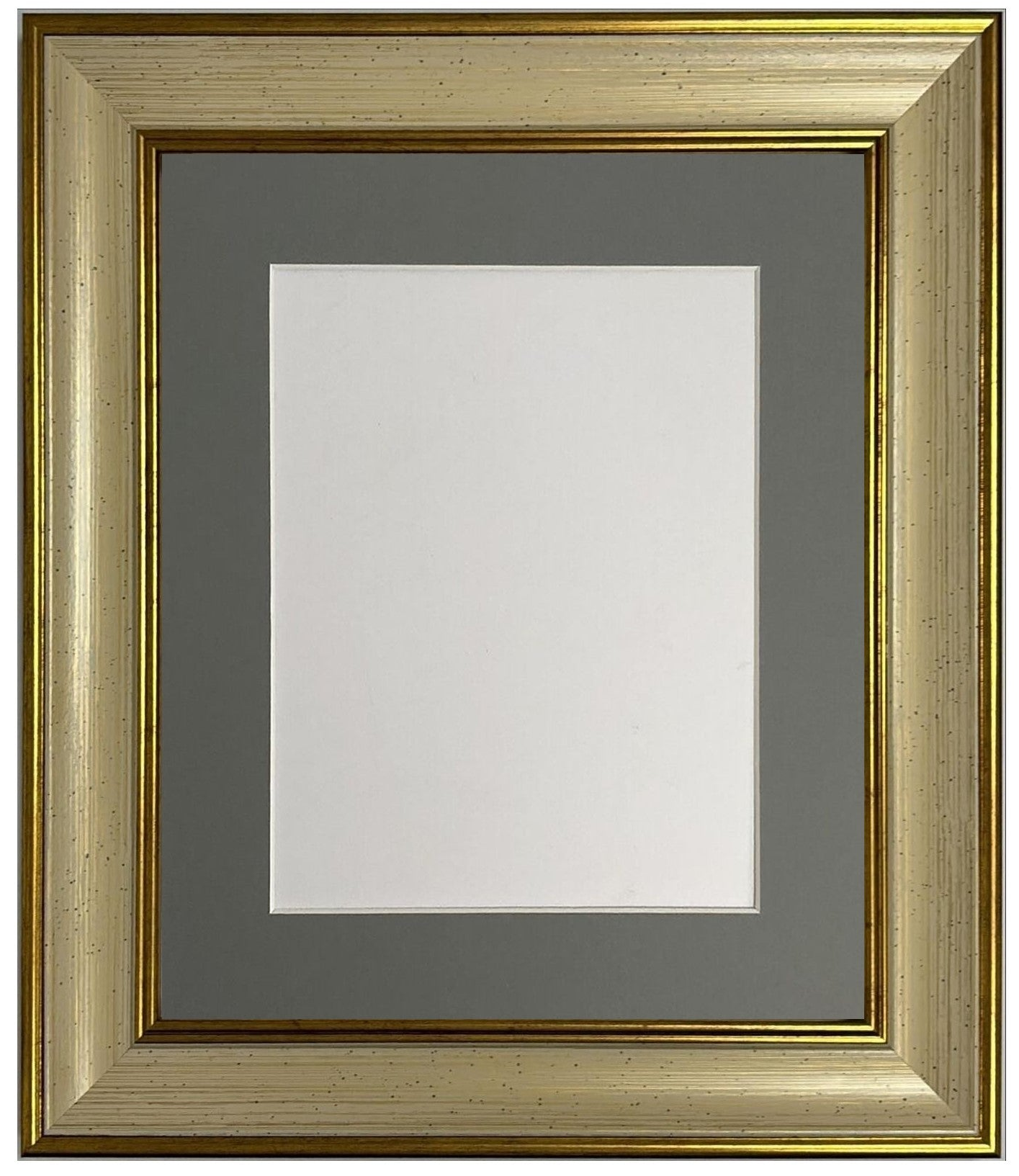 Scandi Cream and Gold Frame