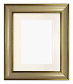 Scandi Cream and Gold Frame