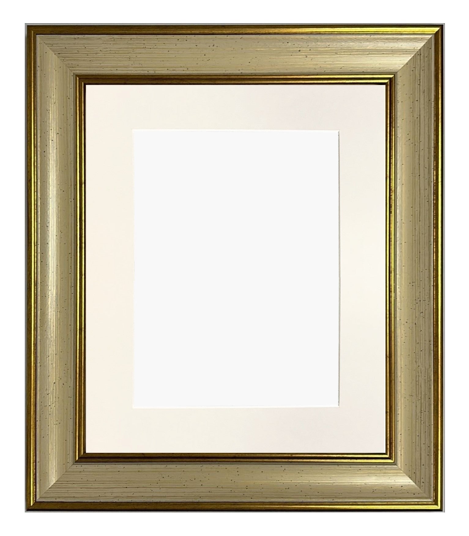 Scandi Cream and Gold Frame