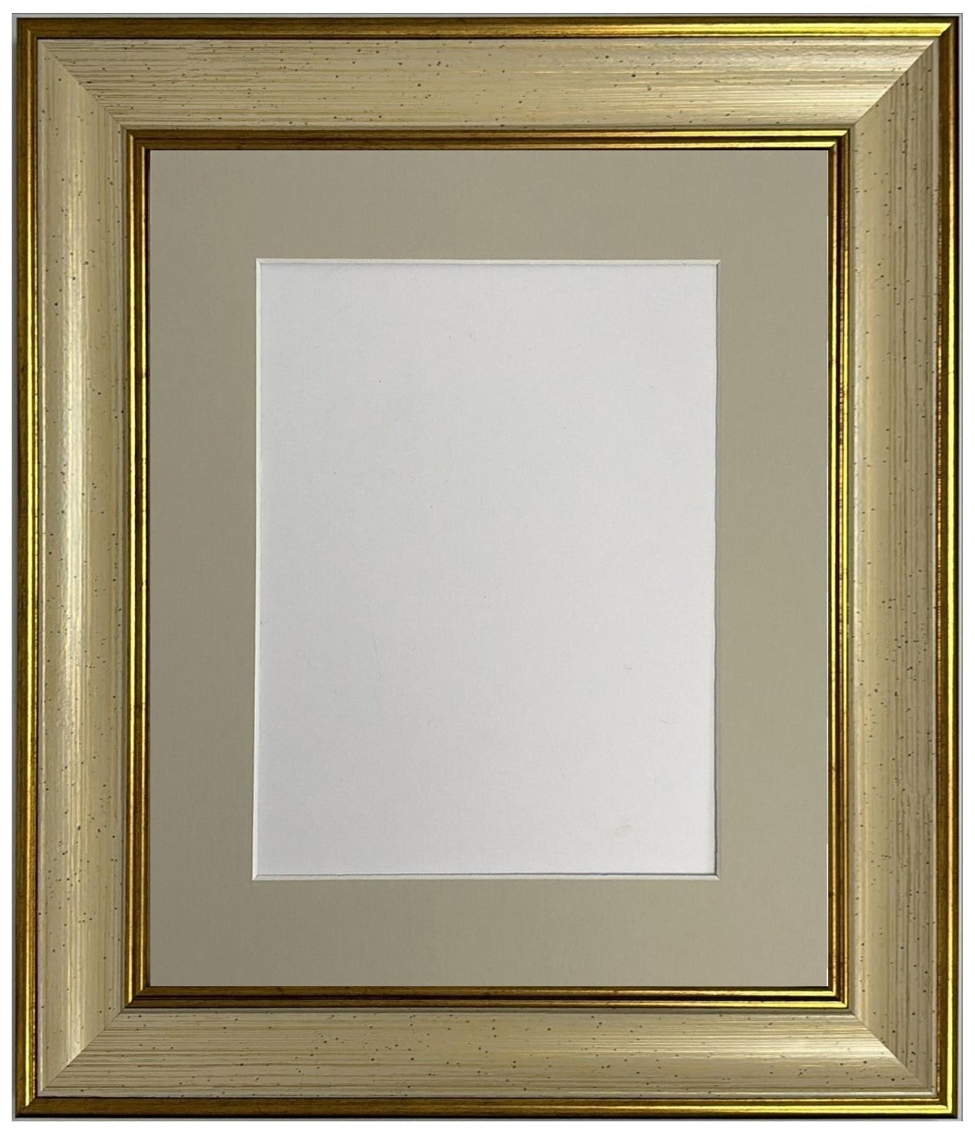 Scandi Cream and Gold Frame