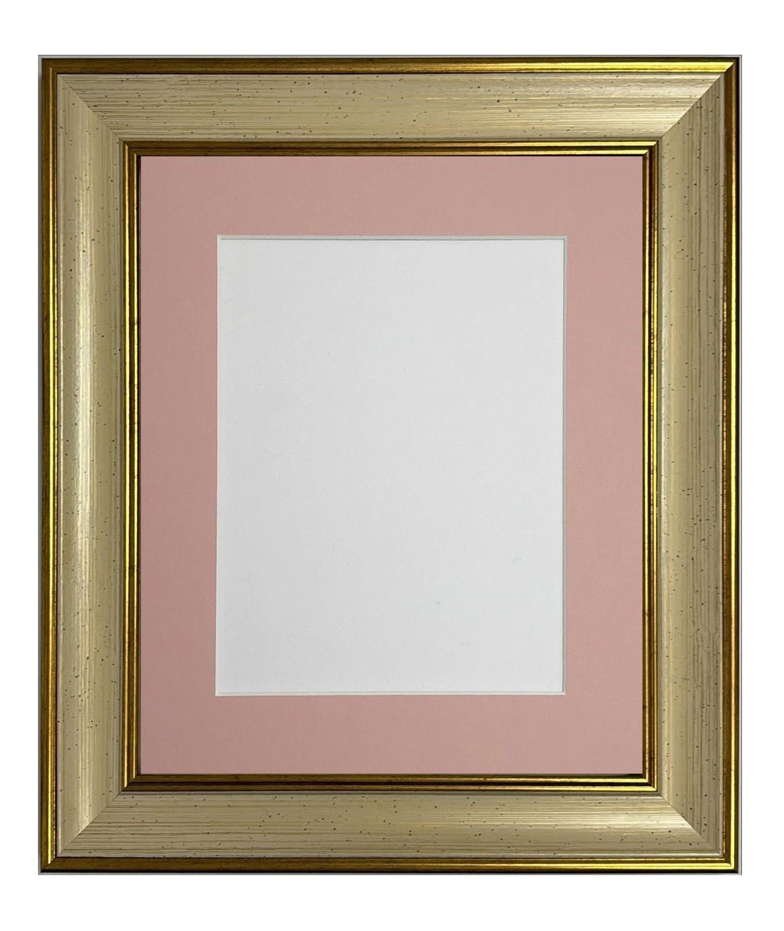 Scandi Cream and Gold Frame