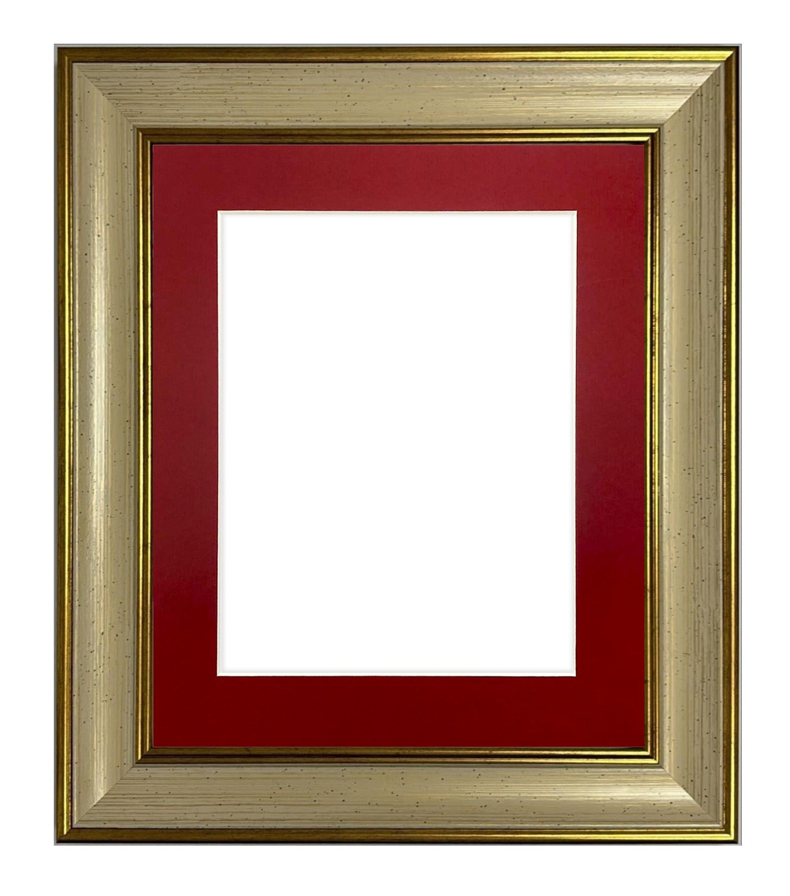 Scandi Cream and Gold Frame
