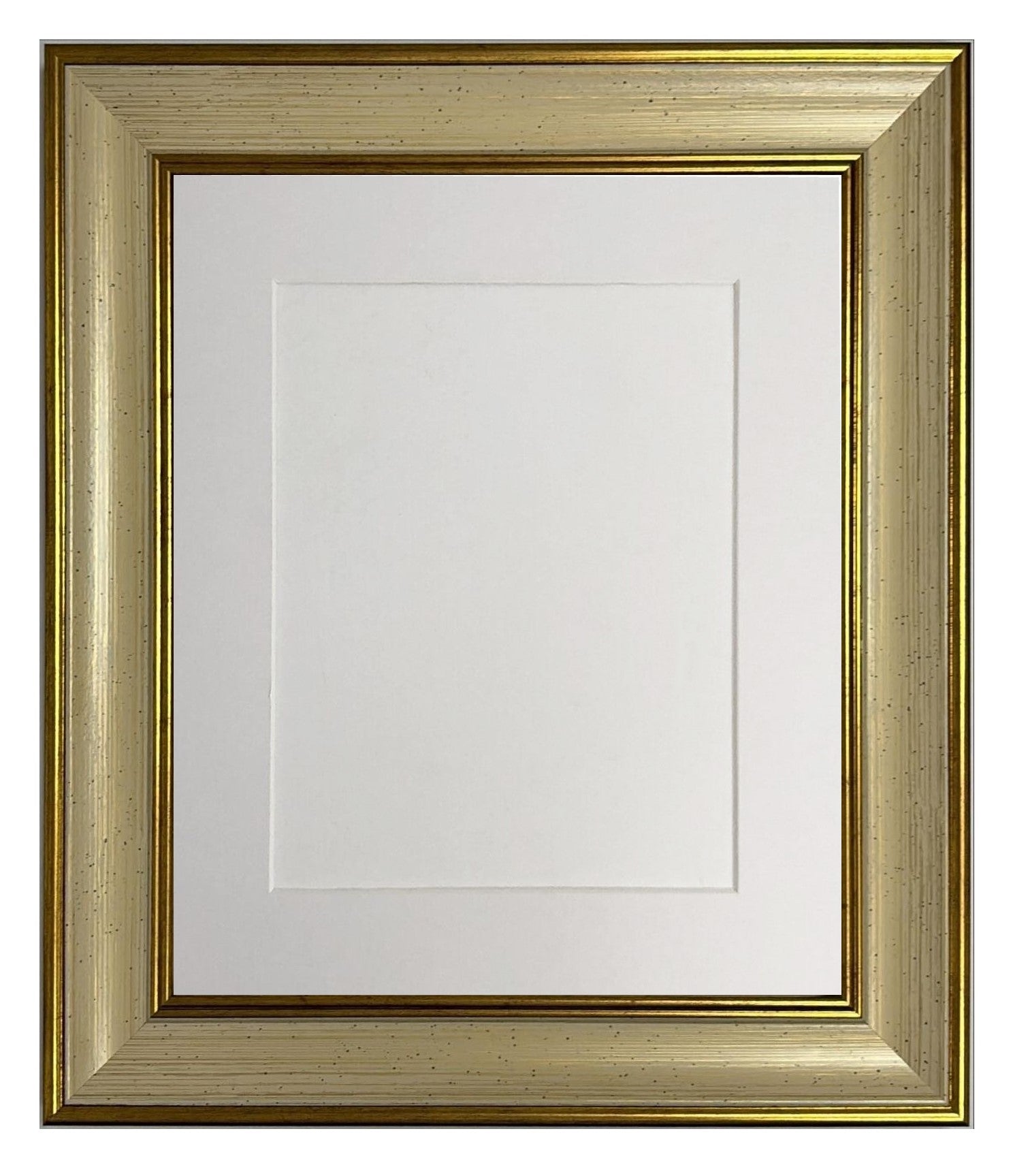 Scandi Cream and Gold Frame