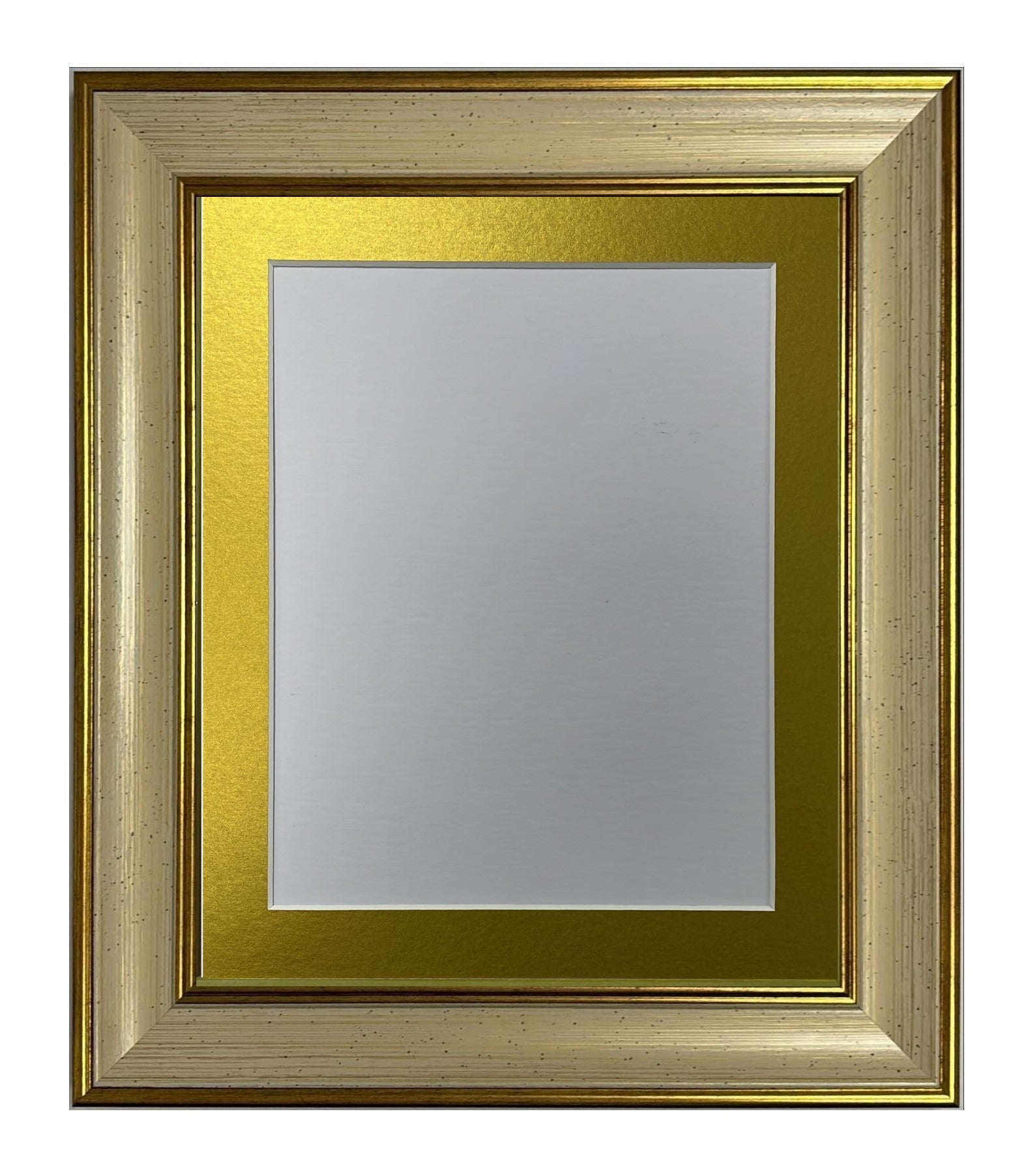 Scandi Cream and Gold Frame