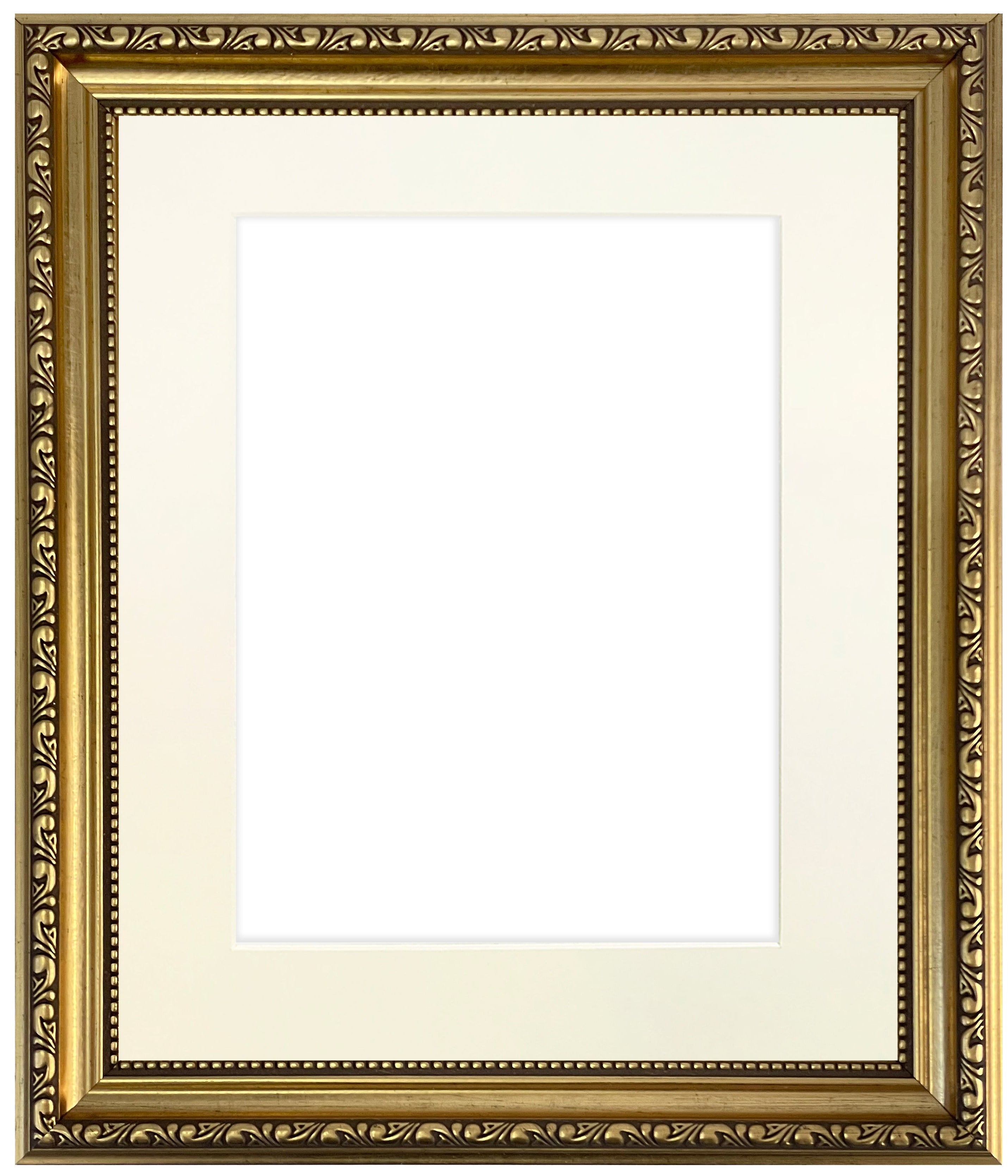 Shabby Large Gold Frame