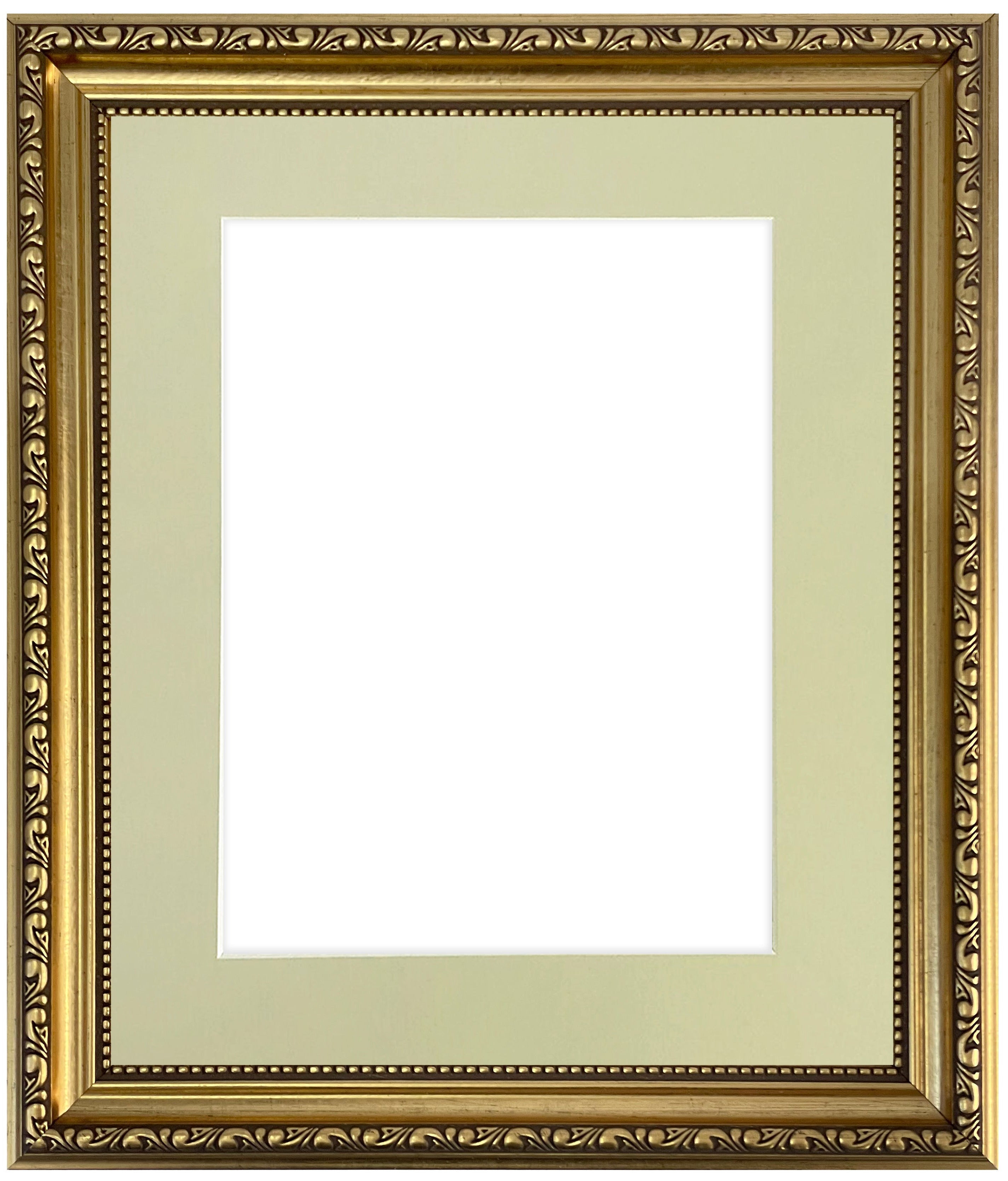 Shabby Large Gold Frame