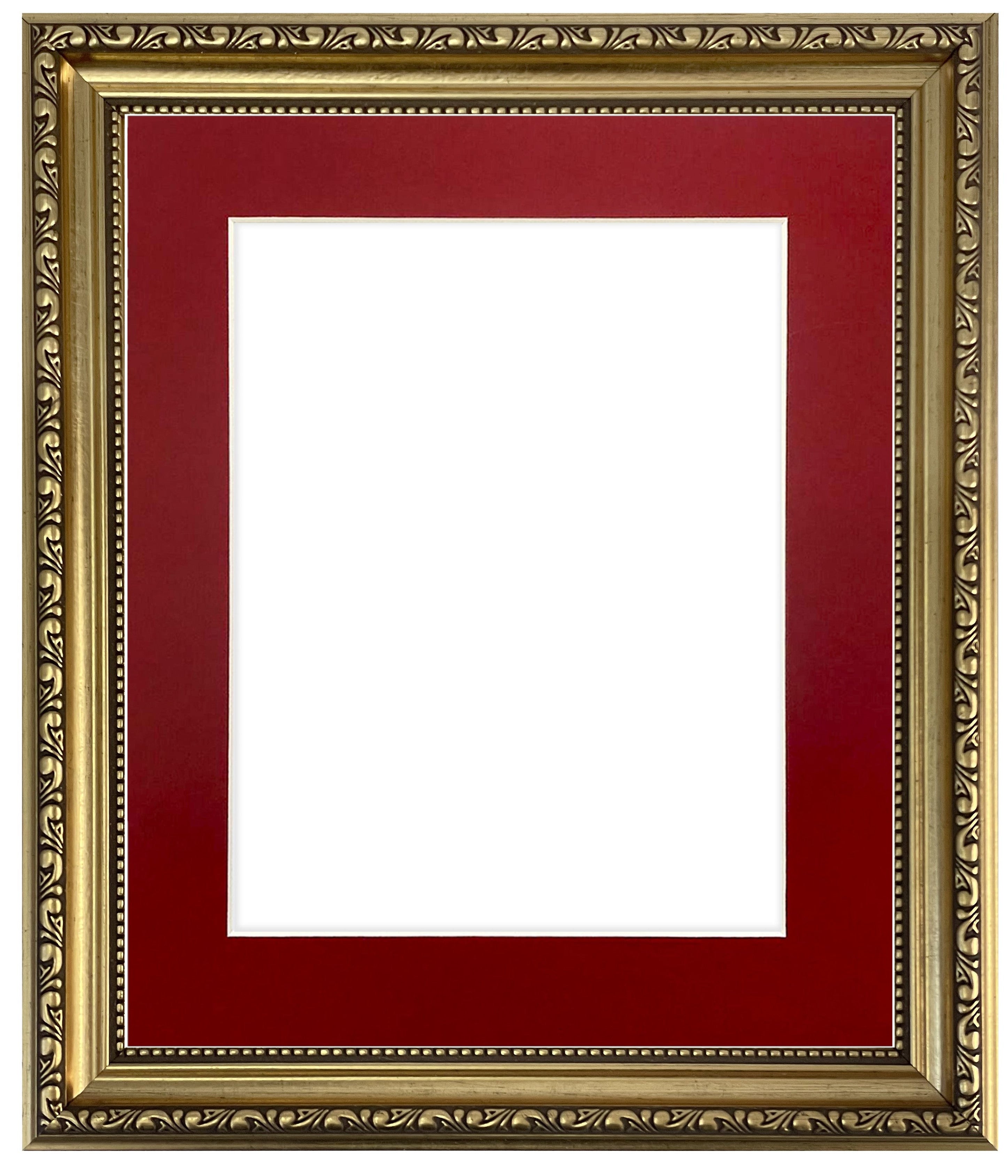 Shabby Large Gold Frame