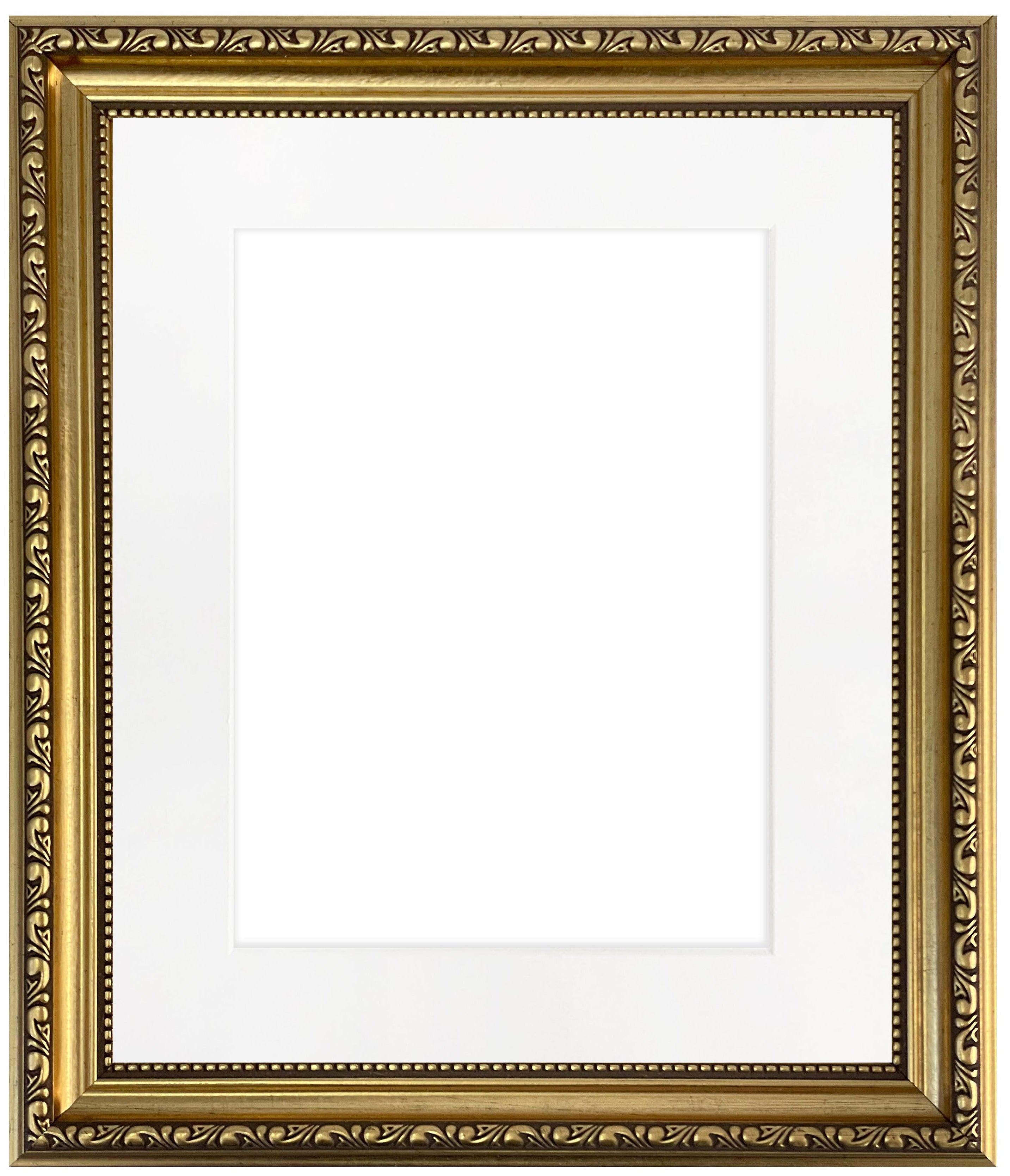 Shabby Large Gold Frame