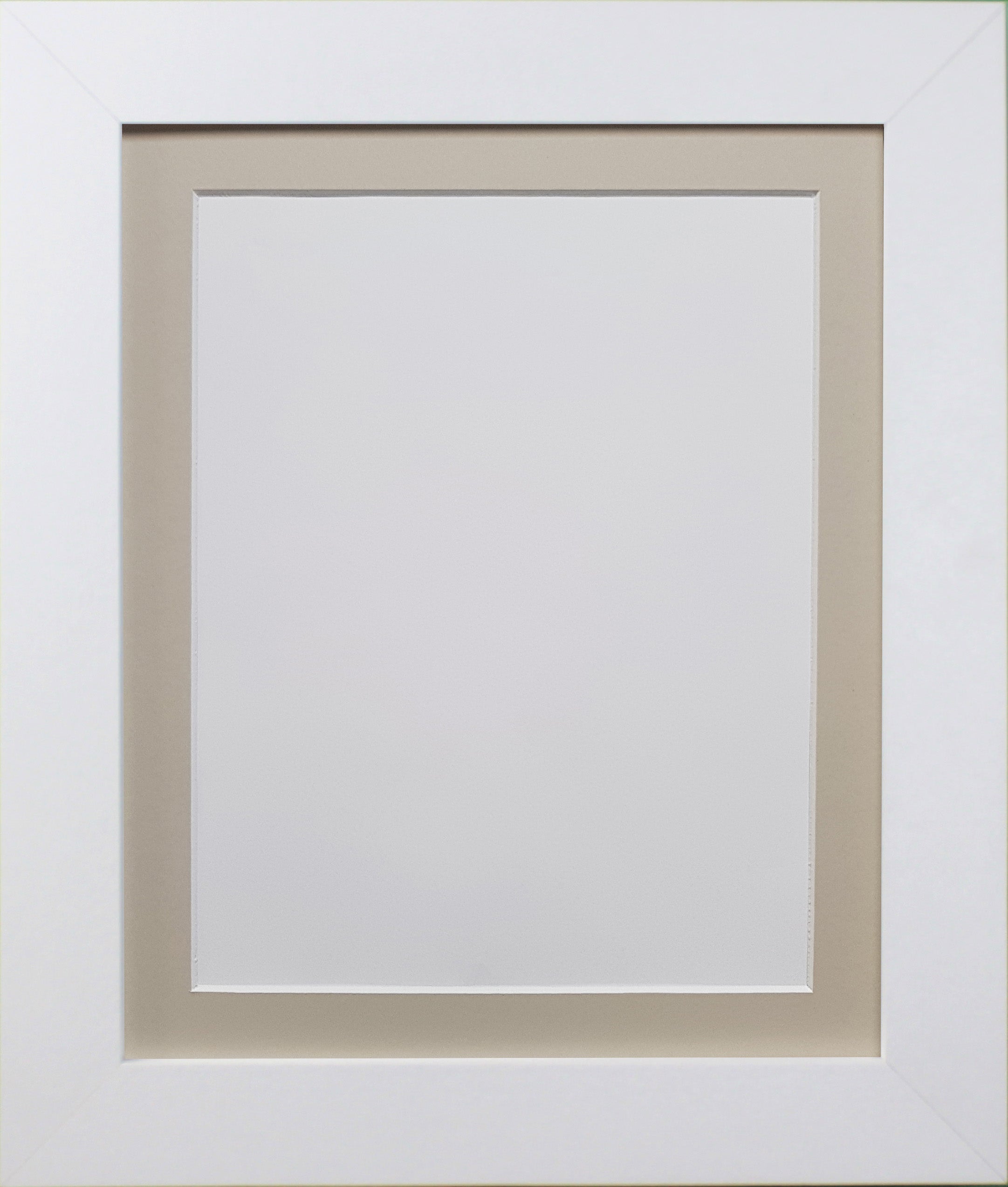 Metro White Frame